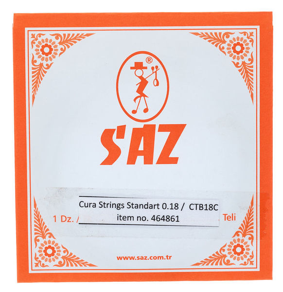 Saz CTB18C Cura Standard Strings