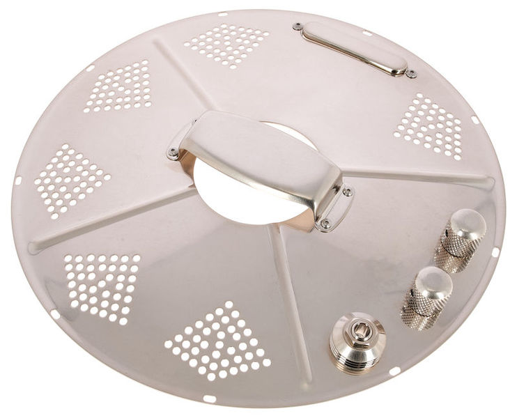 National Reso-Phonic Hot Plate Rubbed Steel