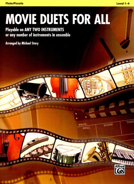 Alfred Music Publishing Movie Duets For All Flute
