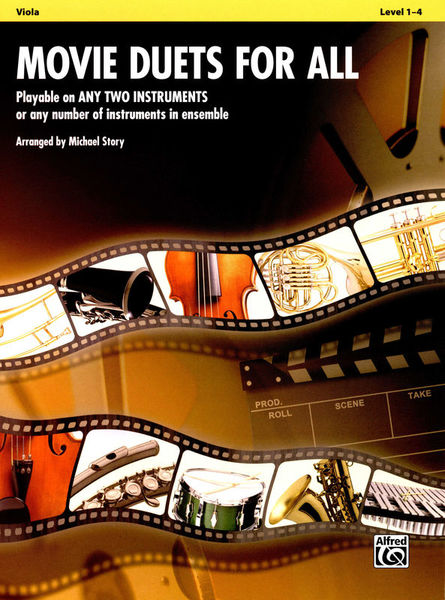 Alfred Music Publishing Movie Duets For All Viola