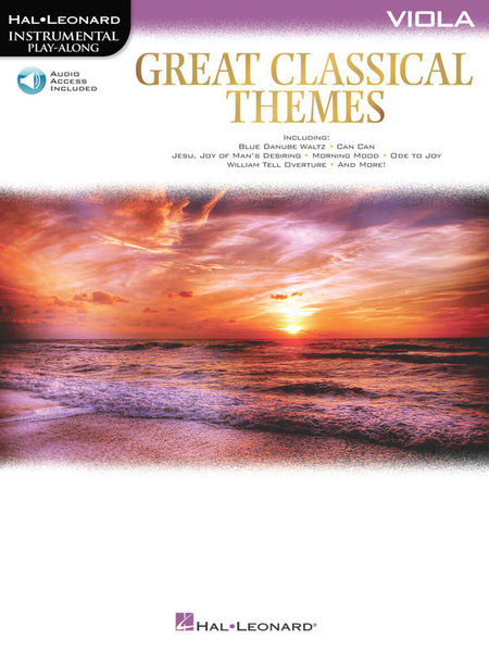 Hal Leonard Great Classical Themes Viola
