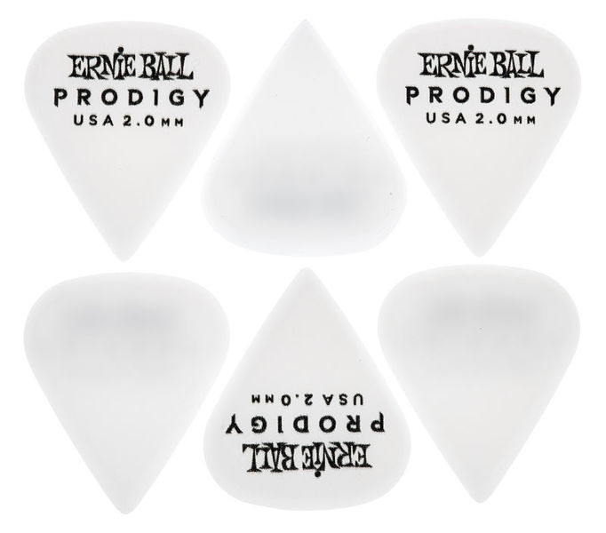 Ernie Ball Prodigy Picks 2,0 mm White