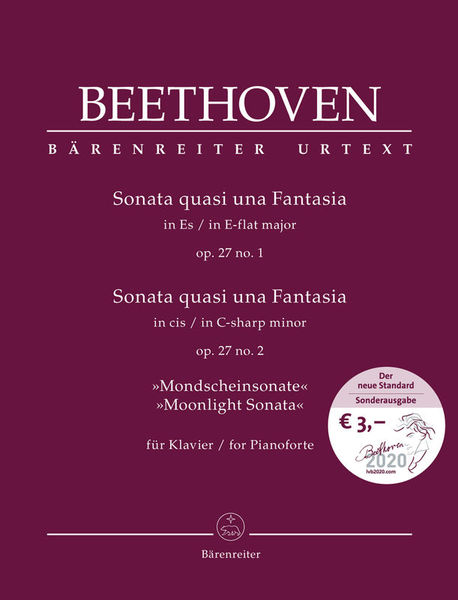 Bärenreiter Beethoven Sonata quasi una