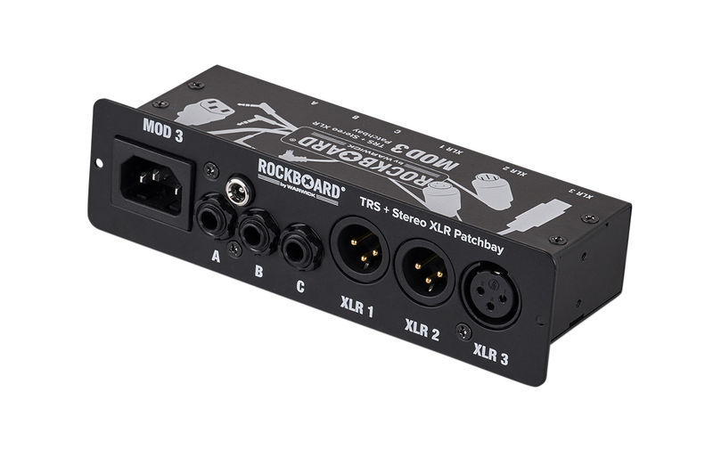 Rockboard MOD 3 V2 TRS & XLR Patch Bay