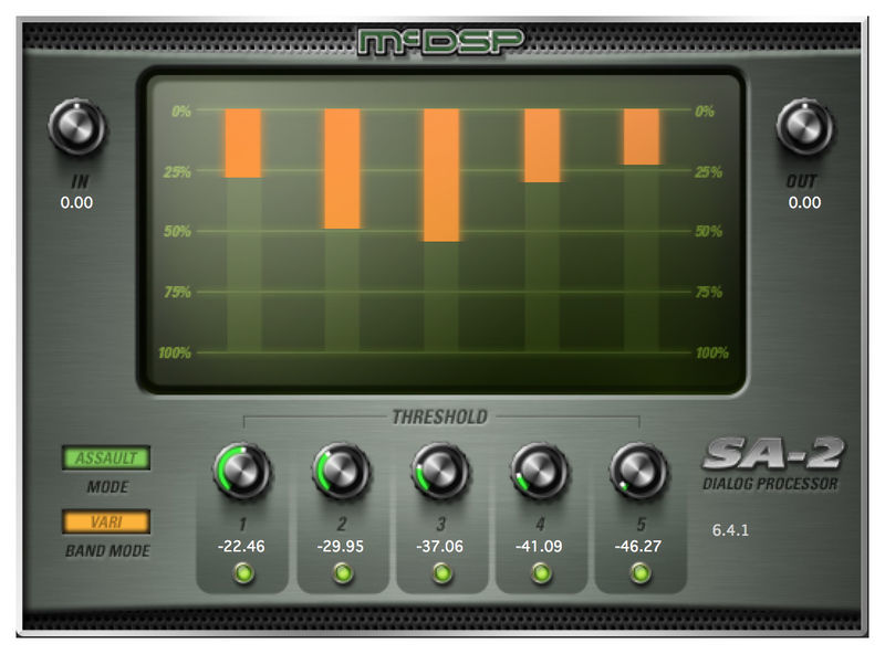 McDSP SA-2 Dialog Processor HD