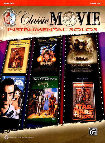 Alfred Music Publishing Classic Movie Instr. Horn in F