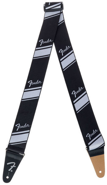 Fender Competition Stripe Strap Silv.
