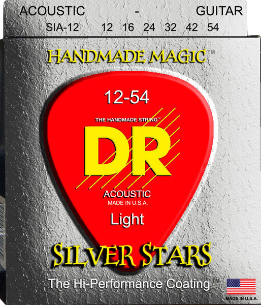 DR Strings DR Silver Stars SIA-12