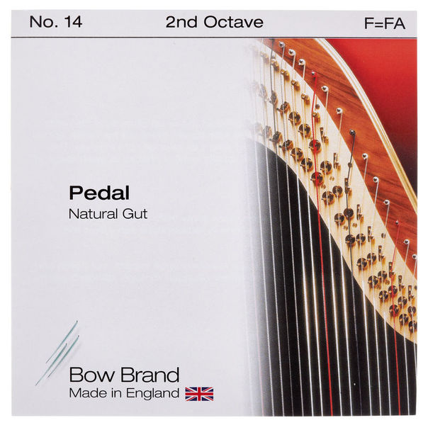 Bow Brand Pedal Natural Gut 2nd F No.14