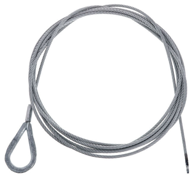 Stairville Steelwire Safety 500cm/4mm