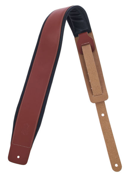Levys Padded Leather Strap 3" WAL