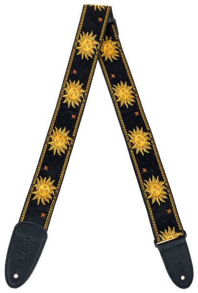 Levys Woven Jacquard Strap 2" BK
