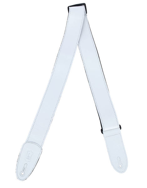 Levys Garment Leather Strap 2" WHT
