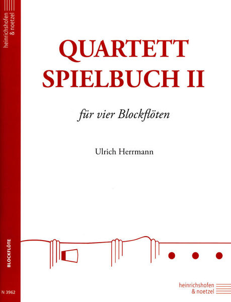 Heinrichshofen's Verlag Quartett-Spielbuch Blockflöte2