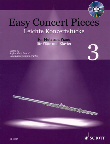 Schott Easy Concert Pieces Flute 3