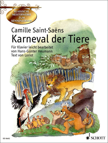 Schott Saint-Saëns Karneval d. Tiere