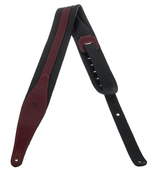Levys 2-Tone Veg Leather Strap BRG