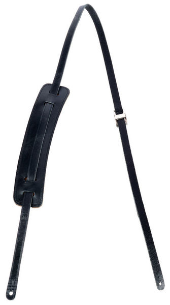 Levys 50's Leather Strap 5/8" BK