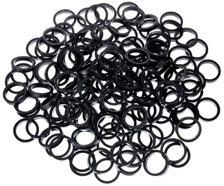 Stairville Snap Protector Ring Bk 200pcs