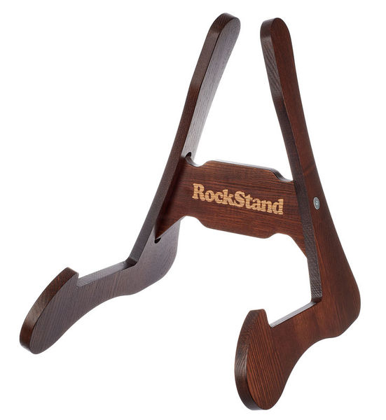 Rockstand Wood A-Frame Stand Brown Oak