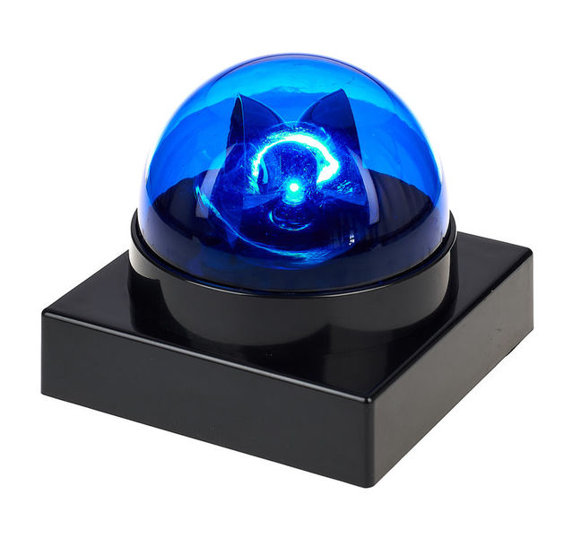 Eurolite LED Buzzer Police Light blue