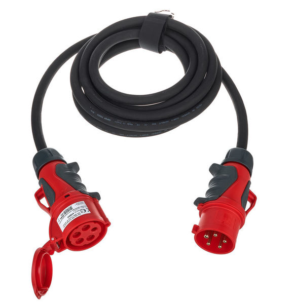 Stairville CEE Cable 32A 6,0mm² 5m Grip