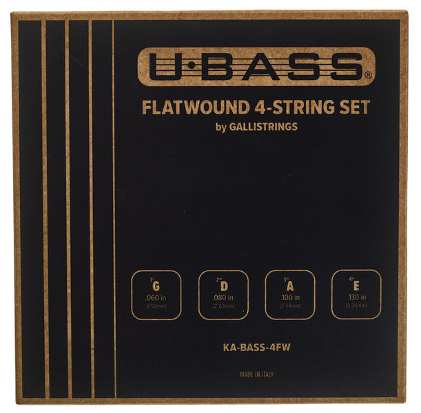 Kala U-Bass Flatwound 4-String Set