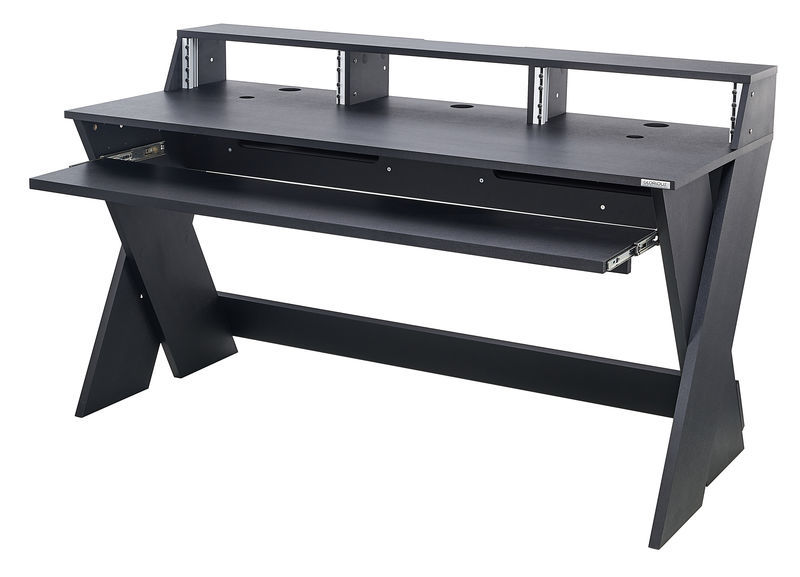 Featured image of post Black Extendable Desk / This modern looking corner computer desk has everything you need.