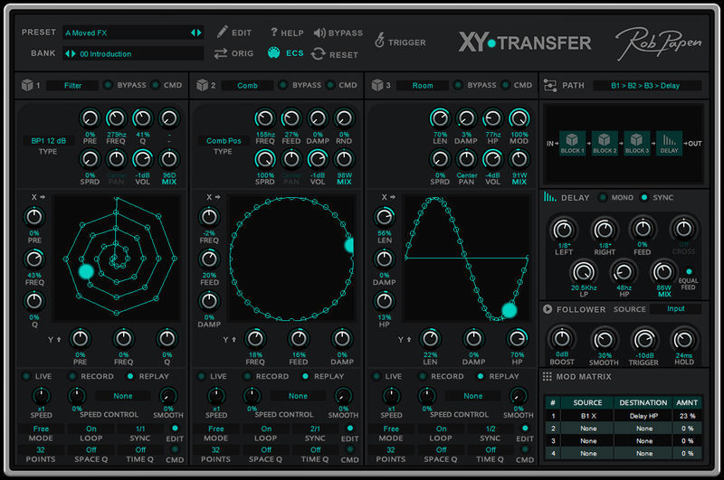 Rob Papen XY-Transfer