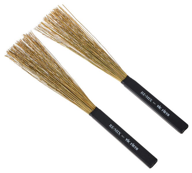 Vic Firth RM1 Remix Brushes Broomcorn