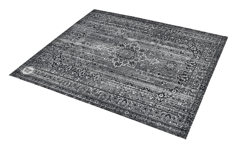 Drum N Base Vintage Drum Rug Grey
