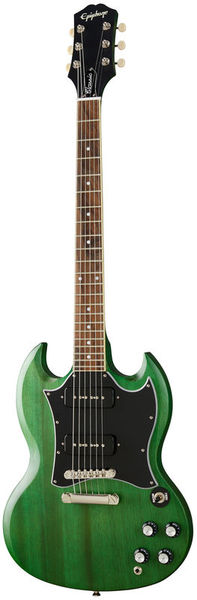 Epiphone SG Classic Worn P-90 Green