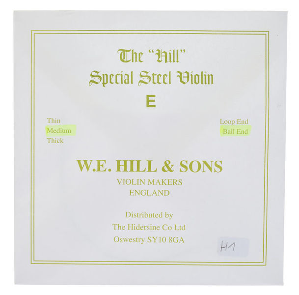 W.E. Hill & Sons E-String 4/4 Medium BE