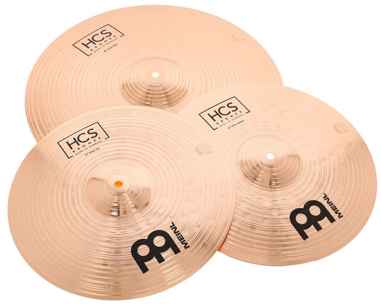 Meinl HCS Bronze Basic Cymbal Set