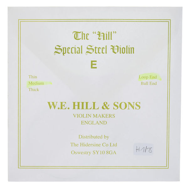 W.E. Hill & Sons E-String 4/4 Medium LP