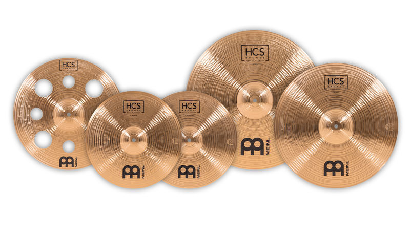 Meinl HCS Bronze Expanded Cymbal Set