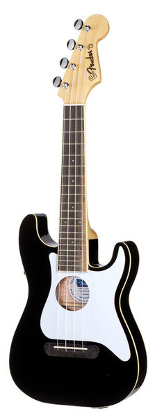 Fender Fullerton Strat Ukulele Black
