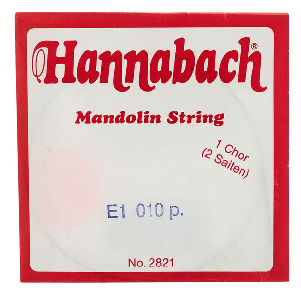 Hannabach Mandolin String E 010 (2pcs)