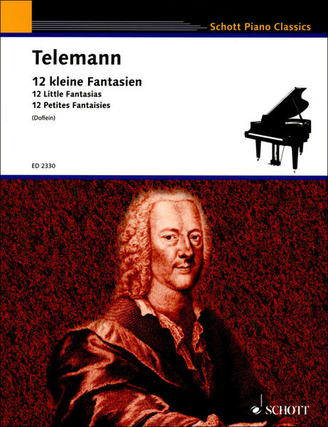 Schott Telemann 12 kleine Fantasien