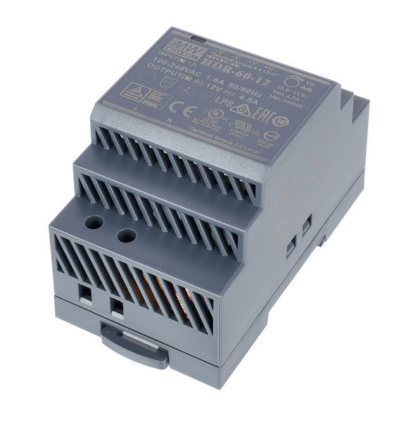 MeanWell HDR-60-12 Power Supply 4,5A