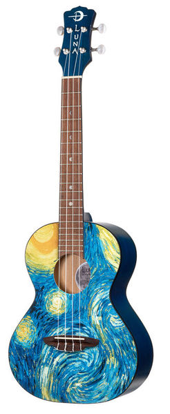 Luna Guitars Uke Starry Night Tenor