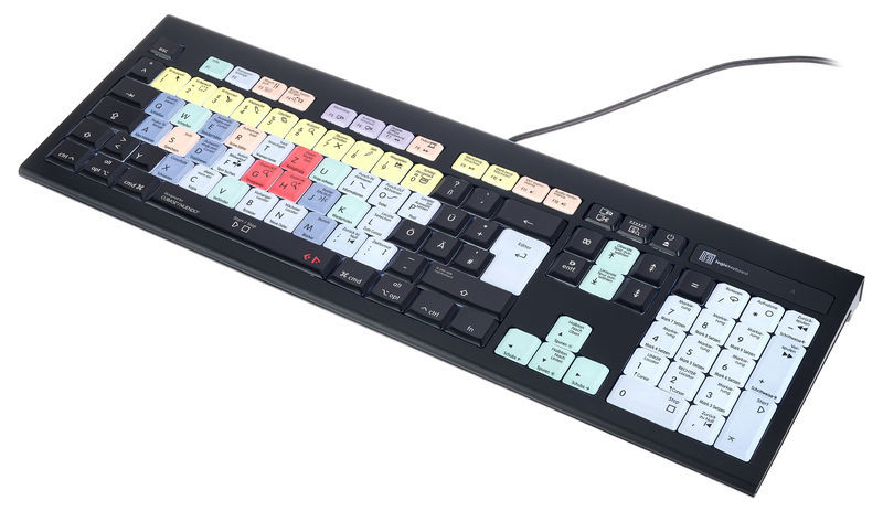 Logickeyboard Astra Cubase/Nuendo Mac DE