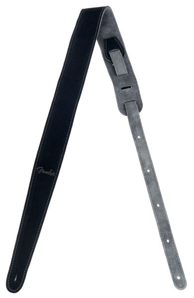 Fender 2" Suede Strap BK/G Reversible