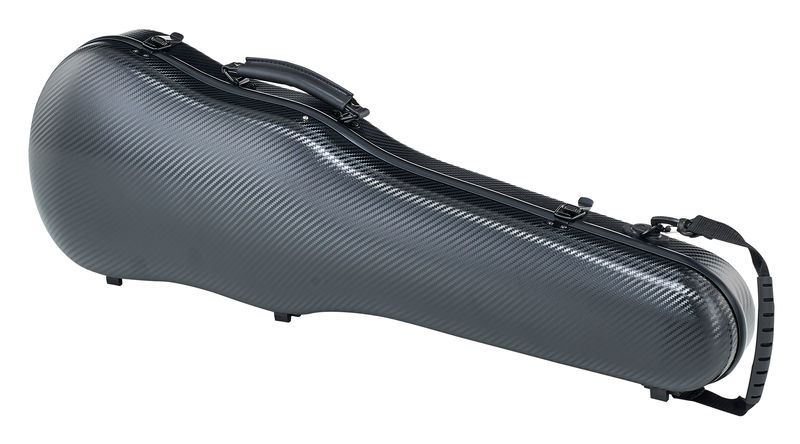 Roth & Junius Violin Shaped Case Polycarb BK