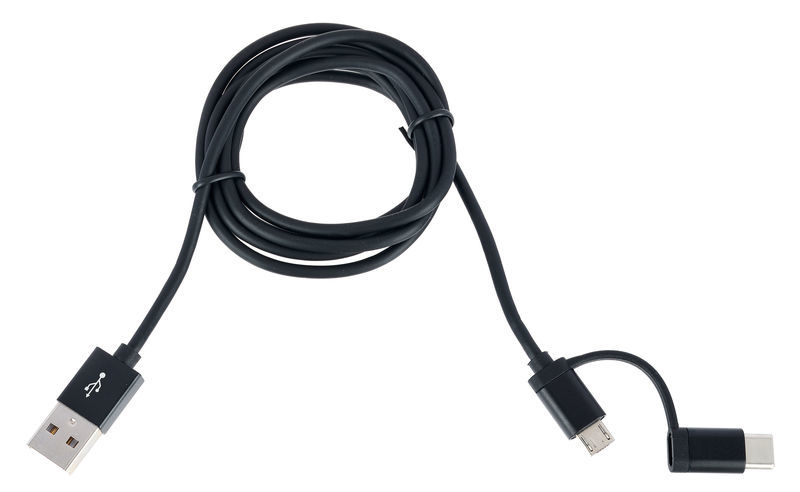 Ansmann USB 2in1 Micro/Type-C Cable