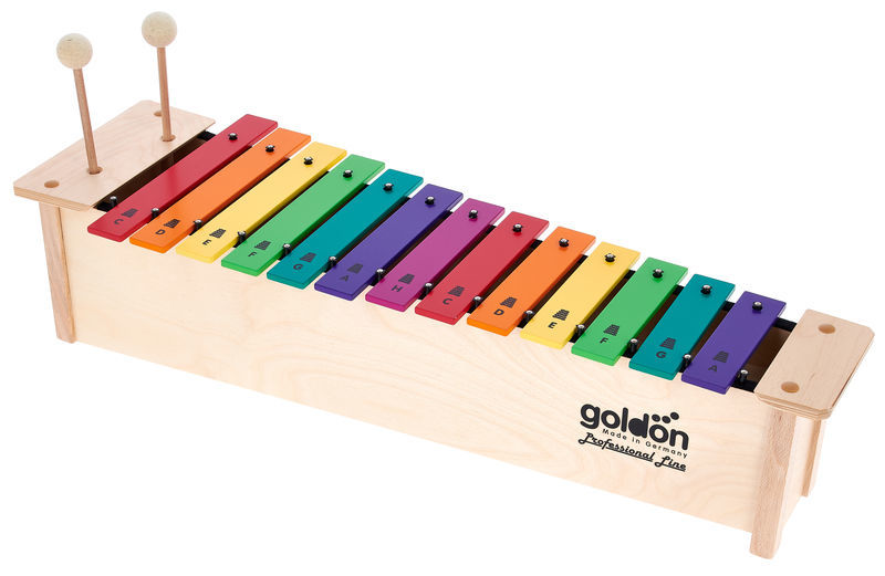 Goldon 10102 Soprano Metallophone BW Musikhaus Thomann