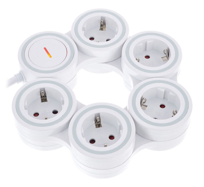 REV Ritter Power Strip Supraflex white