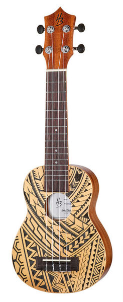 Harley Benton Hawaii Soprano Spruce Tattoo