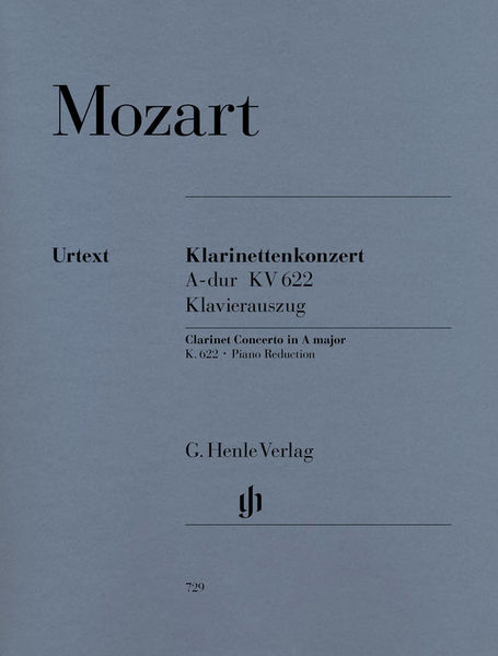 Henle Verlag Mozart Klarinettenkonzert