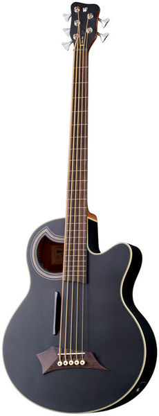 La basse acoustique Warwick RB Alien Standard 5 BK FL | Test, Avis & Comparatif